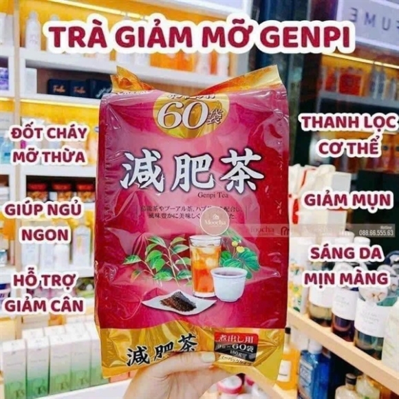 TRÀ ĐỎ GENPI NHẬT 60GÓI