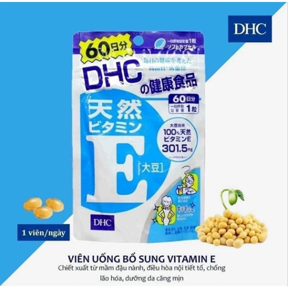 DHC VITAMIN E ( túi 60v )