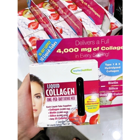 NƯỚC UỐNG COLLAGEN LIQUID 30 ỐNG MỸ