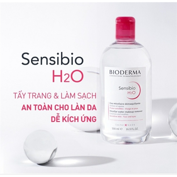 TẨY TRANG BIODERMA HỒNG 500ML