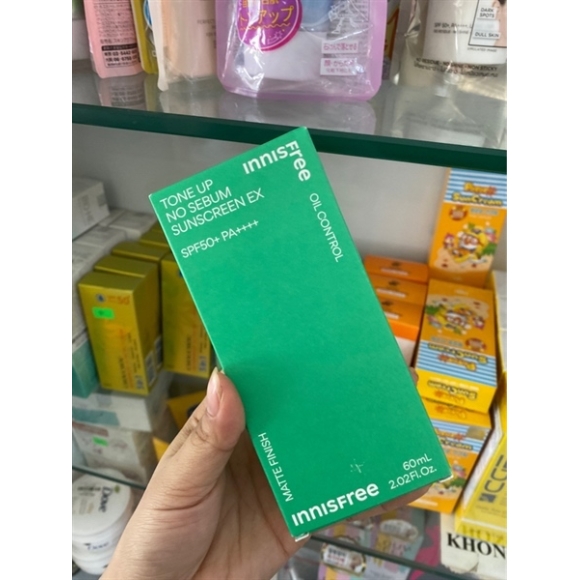 kem chống nắng innisfree xanh mẫu mới