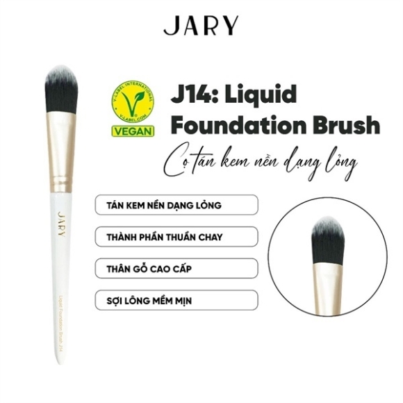 CỌ TÁN KEM NỀN DẠNG LỎNG JARY J14