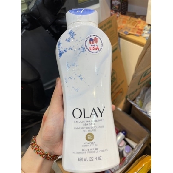 SỮA TẮM OLAY XANH DƯƠNG 650ML