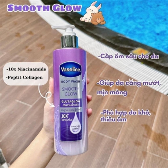 SỮA TẮM VASELINE DƯỠNG ẨM 125ML