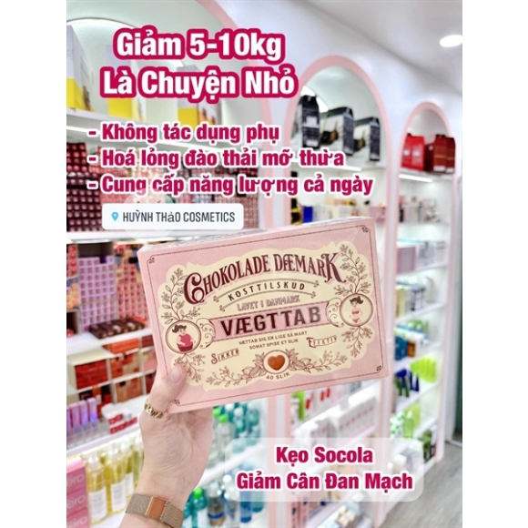 SOCOLA GIẢM CÂN ĐAN MẠCH 40V