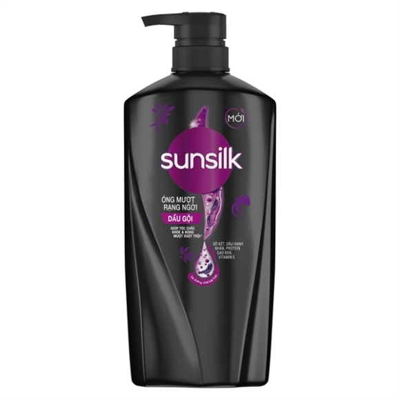 GỘI SUNSILK ĐEN 650ML + Tặng gội sunsilk vàng