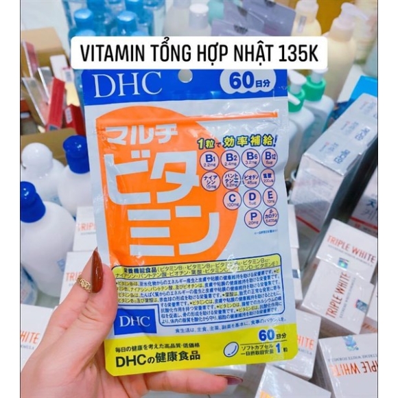 VIÊN UỐNG DHC TỔNG HỢP 60NGÀY