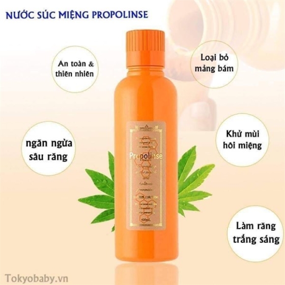 Nước súc miệng Propolinse Vàng 600ml