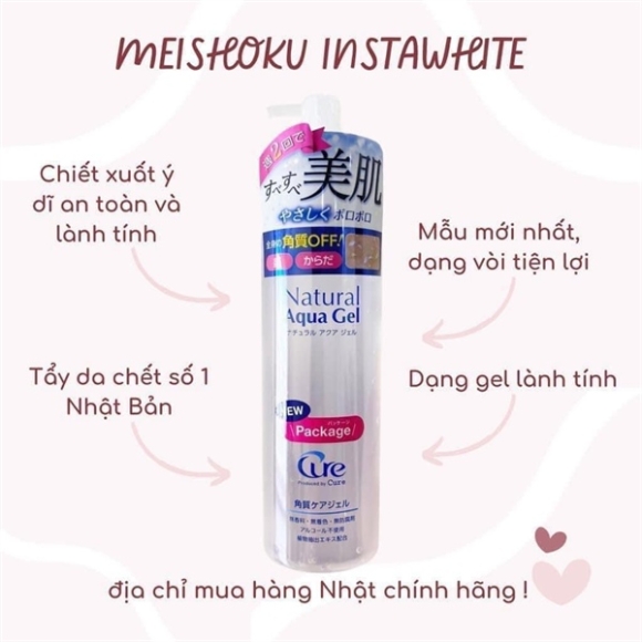 GEL TTBC QUA GEL CURE NHẬT 250g