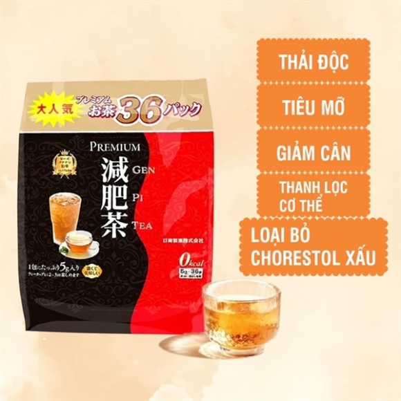 TRÀ GENPI NHẬT MẪU MỚI (36gói)