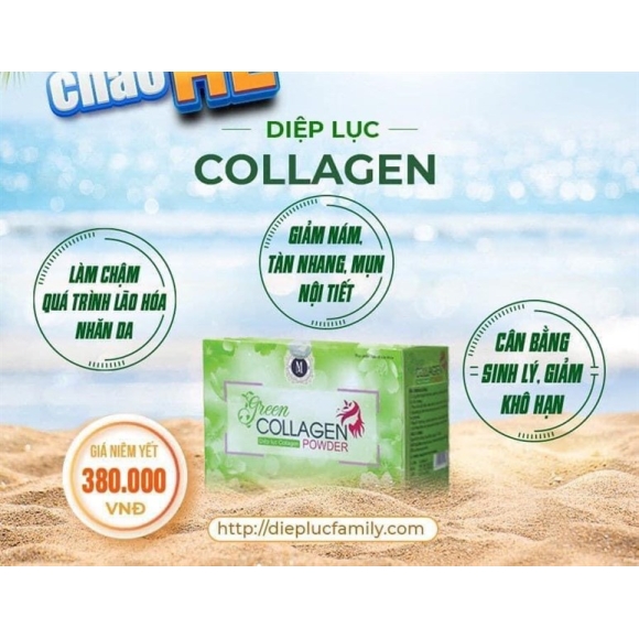 Diệp lục Collagen 30gói