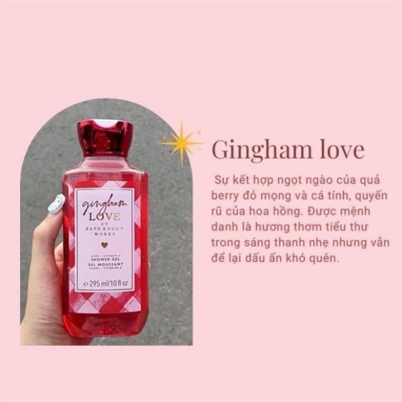 SỮA TẮM BAT&BODYWORK GINGHAM LOVE 295ML