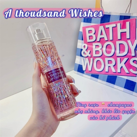 XỊT THƠM BAT&BODYWORK THOUSAND WISHES 236ML