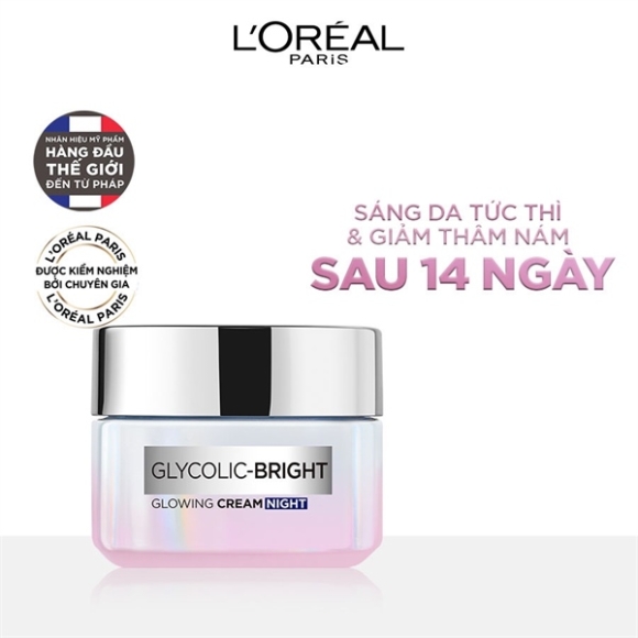 KEM DƯỠNG LOREAL SÁNG DA ĐÊM 50ML