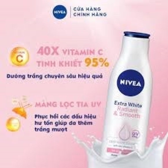 SỮA DƯỠNG THỂ NIVEA HỒNG 350ML