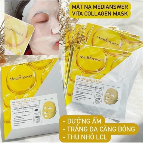 MẶT NẠ THẠCH VÀNG MEDIANSWER LẺ