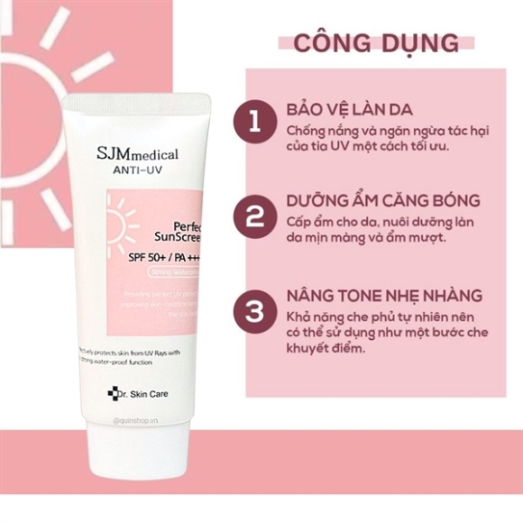 KEM CHỐNG NẮNG SJM HÀN QUỐC 60ML