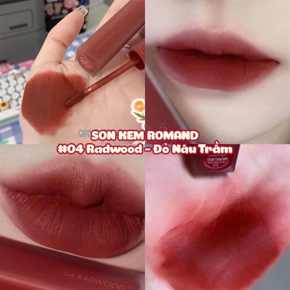 Son Romand blur fudge tint / 04 radwood