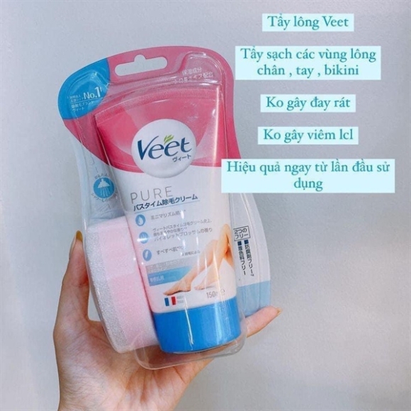 Kem Tẩy Long Veet Rich 150g