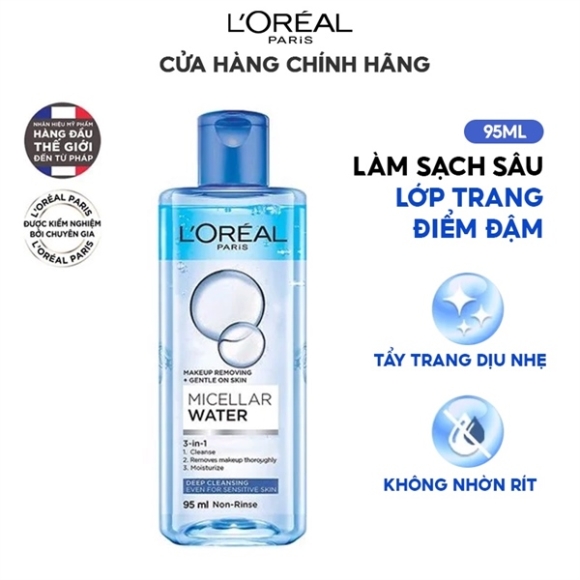 TẨY TRANG LOREAL XANH ĐẬM SẠCH SÂU 400ML