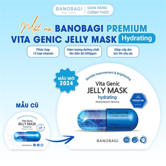 NẠ BANOBAGI XANH DƯƠNG CẤP NƯỚC