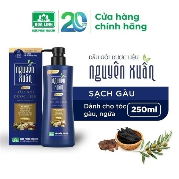 Dầu Gội Dược Liệu Nguyên Xuân Sạch Gàu