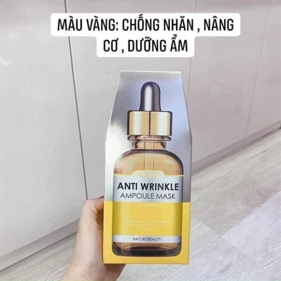 MẶT NẠ AMPOULE MASK #VÀNG