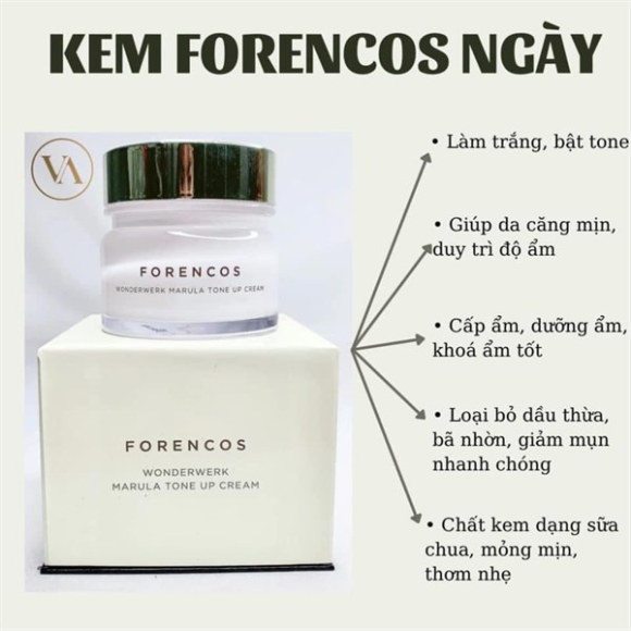 KEM DƯỠNG FORENCOS TRẮNG 50ML